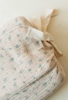 BED LINEN SET 1 PERSON  ETINCELLE ARGILE