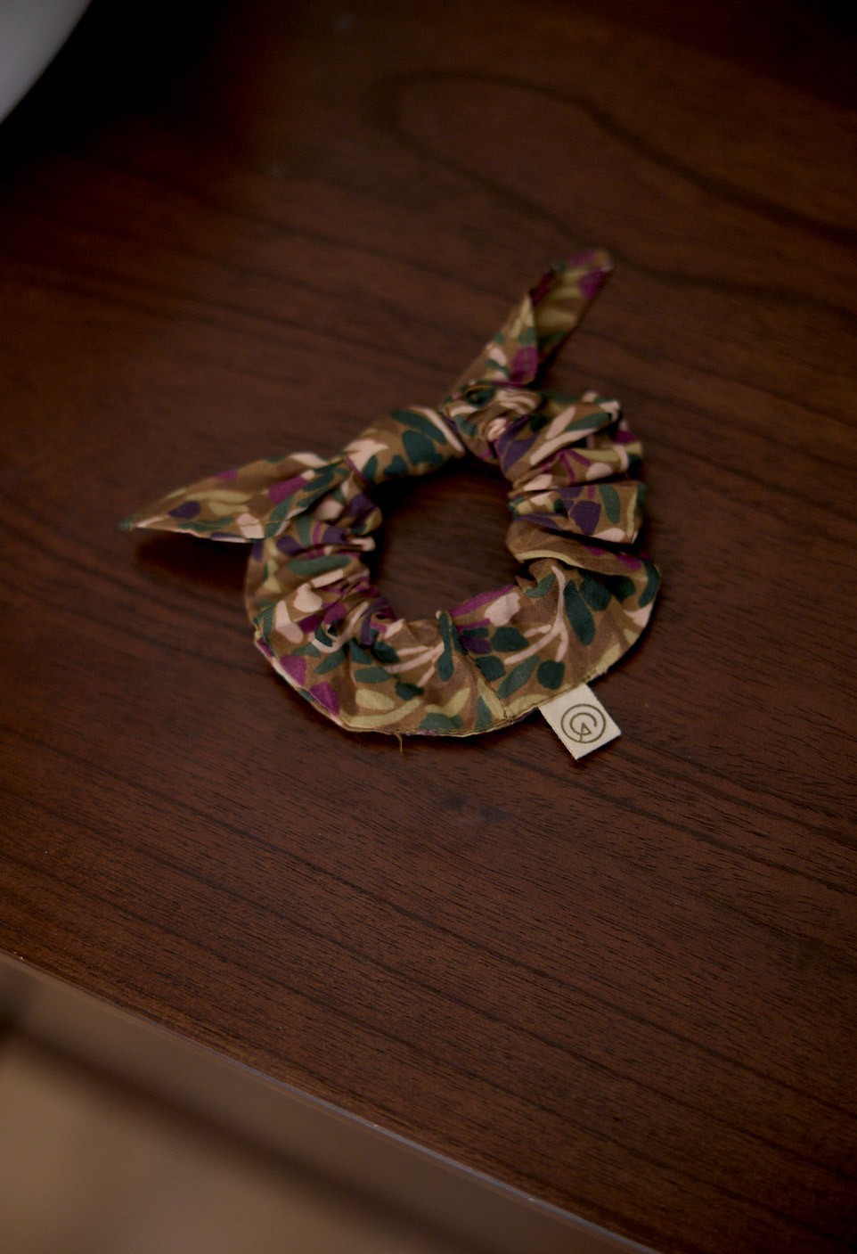 Purple Songe Scrunchie