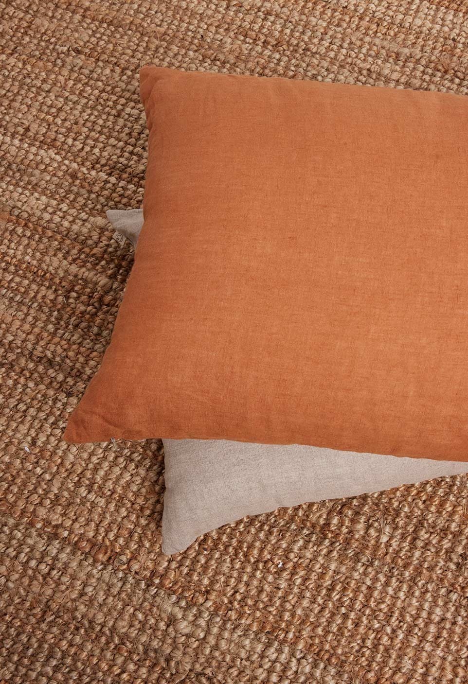 Sao Paulo Caramel Linen Cushion Cover
