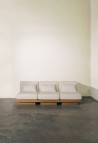 GEORGES THE SOBER SOFA 3 PLACES  IROKO