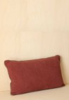 Salvador Burgundy Linen Cushion Cover