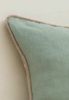 HOUSSE DE COUSSIN SALVADOR  CÈDRE AVEC GARNISSAGE_MARKETPLACE