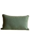 HOUSSE DE COUSSIN SALVADOR  KAKI AVEC GARNISSAGE_MARKETPLACE
