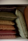 HOUSSE DE COUSSIN SALVADOR  KAKI AVEC GARNISSAGE_MARKETPLACE