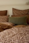 HOUSSE DE COUSSIN SALVADOR  KAKI AVEC GARNISSAGE_MARKETPLACE