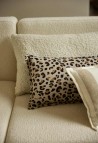 HOUSSE DE COUSSIN  LÉOPARD 30X50 CM  AVEC GARNISSAGE_MARKETPLACE