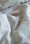 Washed Linen Duvet Cover Wide Opening Dune