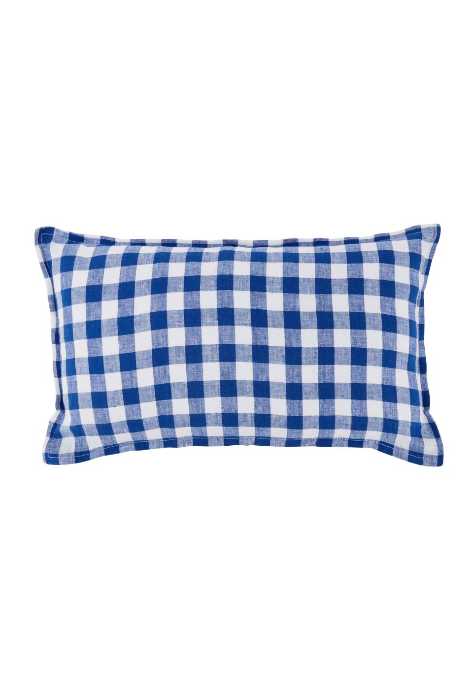 Cushion Cover 30x50cm Vichy XL Bleu