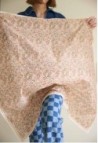 Foulard Portofino Rose en Coton