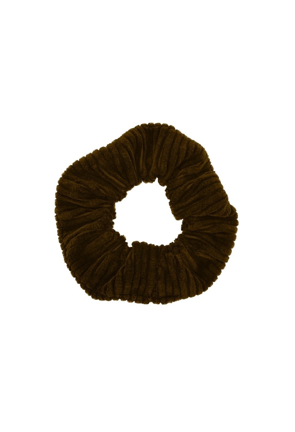 CHOUCHOU  EN VELOURS OLIVE_MARKETPLACE