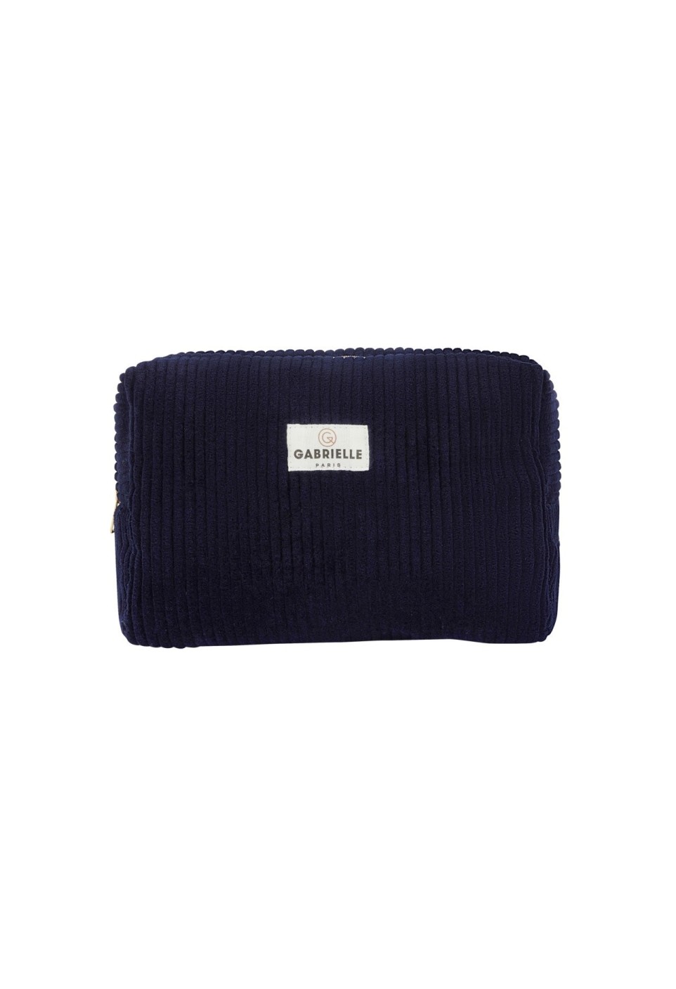 TROUSSE DE TOILETTE  EN VELOURS BLEU MARINE_MARKETPLACE