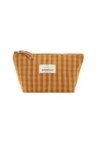 Clay Vichy Cotton Beauty Pouch