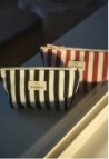 TROUSSE DE BEAUTÉ  EN COTON RAYURES ROUGES_MARKETPLACE
