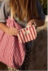 TROUSSE DE BEAUTÉ  EN COTON RAYURES ROUGES_MARKETPLACE