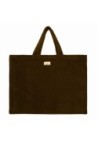 SAC WEEK-END  EN VELOURS OLIVE_MARKETPLACE