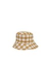 Honoré Yellow Cotton Sun Hat