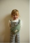 Kids' Eucalyptus Étincelle Cotton Gauze Waist Bag