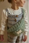 Kids' Eucalyptus Étincelle Cotton Gauze Waist Bag