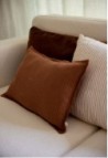 Iconique Vichy  ! Coussin 30x50 cm Vichy Marsala