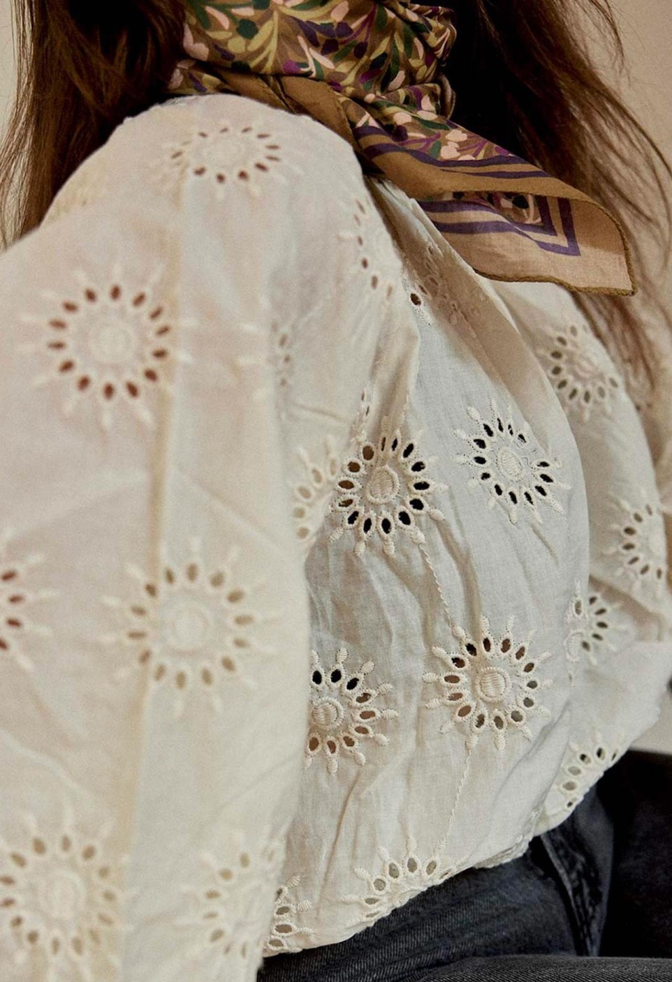 SCARF  SONGE VIOLET