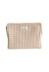 POCHETTE ORDINATEUR VICHY CAMEL_MARKETPLACE