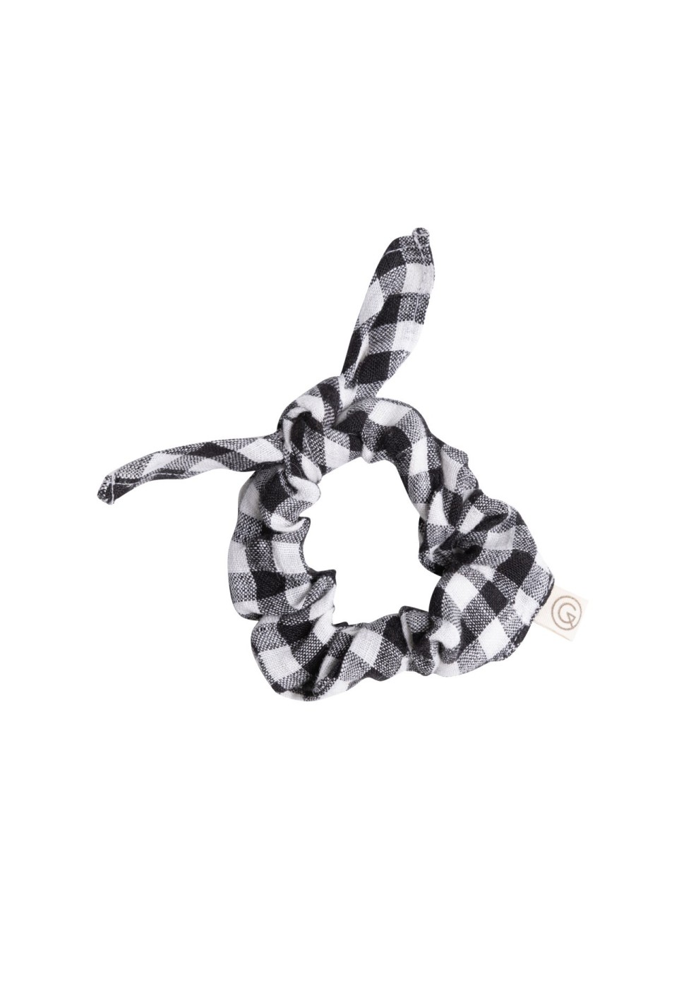 CHOUCHOU  EN LIN VICHY BLACK_MARKETPLACE