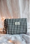 TROUSSE DE TOILETTE  EN COTON VICHY BLACK_MARKETPLACE