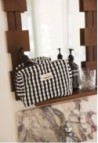 TROUSSE DE TOILETTE  EN COTON VICHY BLACK_MARKETPLACE