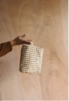 TROUSSE DE TOILETTE  EN COTON VICHY CAMEL_MARKETPLACE