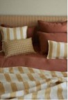 BASTIDE BEDCOVER  CURRY STRIPE_MARKETPLACE