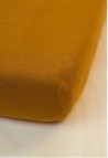 DRAP HOUSSE  EN GAZE DE COTON AMBRE_MARKETPLACE