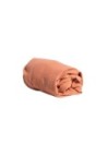 DRAP HOUSSE  EN GAZE DE COTON TERRACOTTA_MARKETPLACE