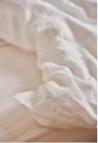 HOUSSE DE COUETTE  EN LIN LAVÉ SNOW_MARKETPLACE
