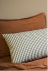 HOUSSE DE COUETTE 1 PERSONNE  EN GAZE DE COTON TERRACOTTA_MARKETPLACE