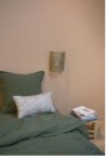 HOUSSE DE COUETTE 1 PERSONNE  EN GAZE DE COTON KAKI_MARKETPLACE