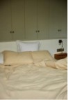 HOUSSE DE COUETTE  EN GAZE DE COTON IVOIRE_MARKETPLACE