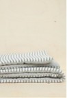 STRIPED & WASHED EIDERDOWN  BLACK/MILK_MARKETPLACE