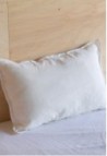 WASHED LINEN EUROSHAM / PILLOWCASE MILK_MARKETPLACE