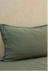TAIE D'OREILLER  EN GAZE DE COTON KAKI_MARKETPLACE