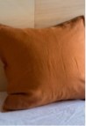 Washed Linen Pillowcase Caramel