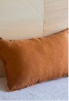 Washed Linen Pillowcase Caramel