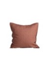 EUROSHAM & PILLOWCASE  LÉOPARD AUBURN