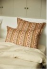 Flores Olive Cotton Pillowcase