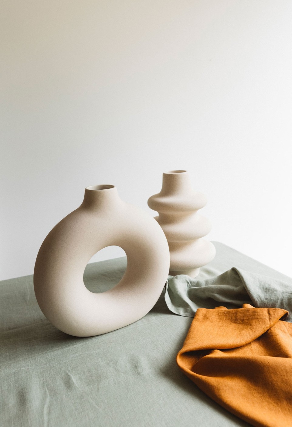 Brume Washed Linen Tablecloth - 100% linen