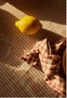 LINEN TABLECLOTH  THIN STRIPE CAFE/MILK_MARKETPLACE