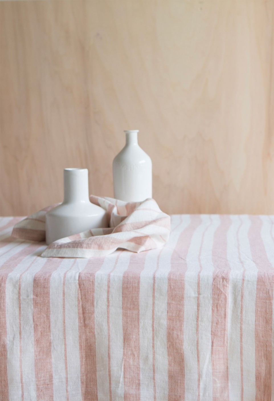 NAPPE  EN LIN LAVÉ LARGE RAYURE GLAISE/MILK_MARKETPLACE