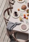 NAPPE  EN LIN LAVÉ FINE RAYURE GLAISE/MILK_MARKETPLACE