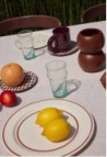 NAPPE  EN LIN LAVÉ FINE RAYURE GLAISE/MILK_MARKETPLACE