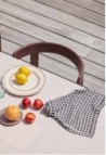NAPPE  EN LIN LAVÉ FINE RAYURE GLAISE/MILK_MARKETPLACE