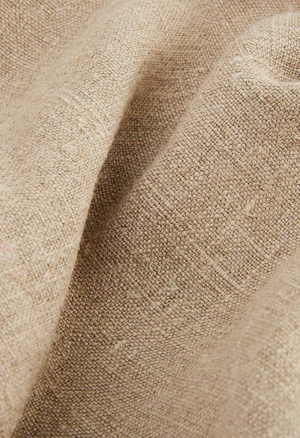 Natural Thick Linen Curtain